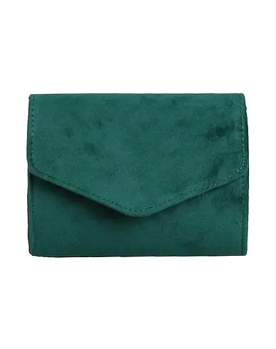 Dark green Velvet Handbag