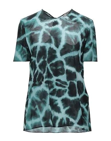 Dark green Voile Blouse