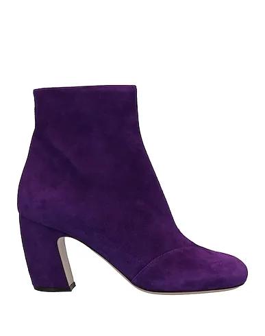 Dark purple Ankle boot