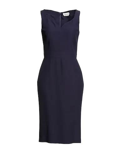 Dark purple Crêpe Elegant dress