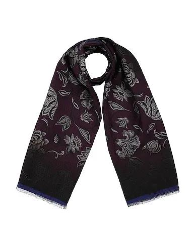 Dark purple Gauze Scarves and foulards