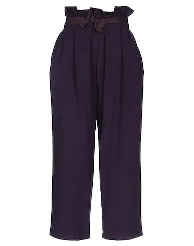 Dark purple Grosgrain Casual pants