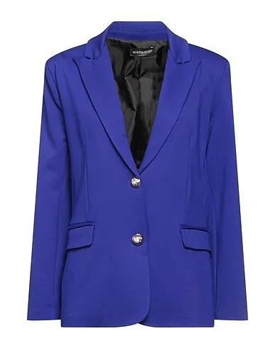 Dark purple Jersey Blazer