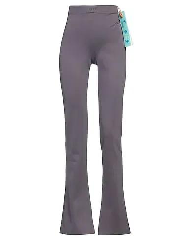 Dark purple Jersey Casual pants