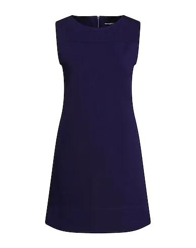 Dark purple Jersey Short dress