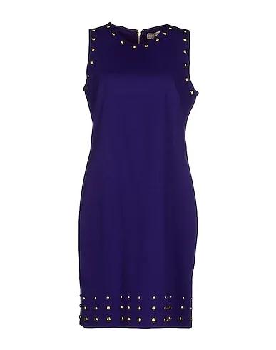 Dark purple Jersey Short dress