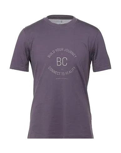 Dark purple Jersey T-shirt