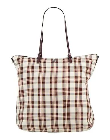 Dark purple Leather Shoulder bag