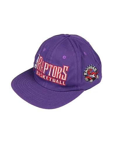 Dark purple Plain weave Hat
