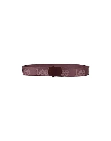 Dark purple Satin Fabric belt