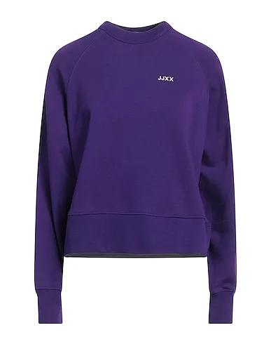 Dark purple Sweatshirt JXCAITLYN LS OVERSIZE TIME SWEAT NOOS
