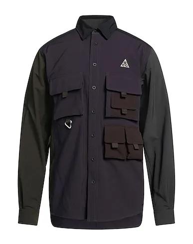 Dark purple Techno fabric Patterned shirt