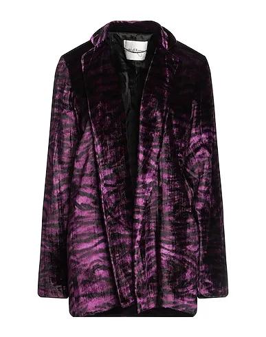 Dark purple Velvet Blazer