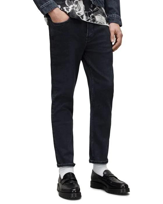 Dean Slim Fit Jeans in Washed Black