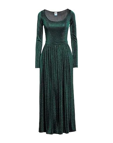 Deep jade Jersey Midi dress