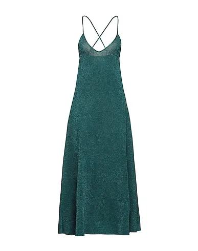 Deep jade Knitted Long dress