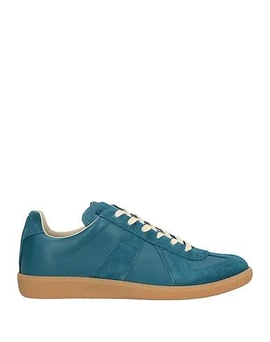 Deep jade Leather Sneakers