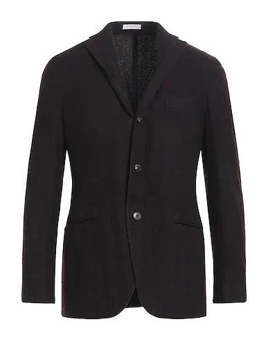 Deep purple Bouclé Blazer