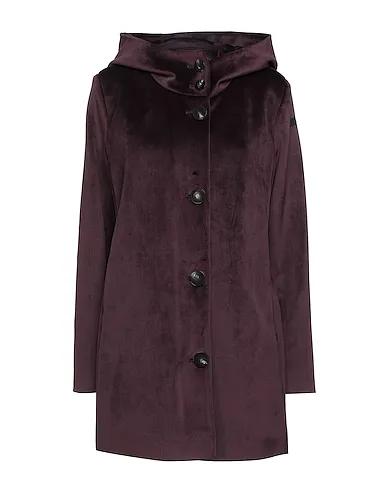 Deep purple Chenille Coat