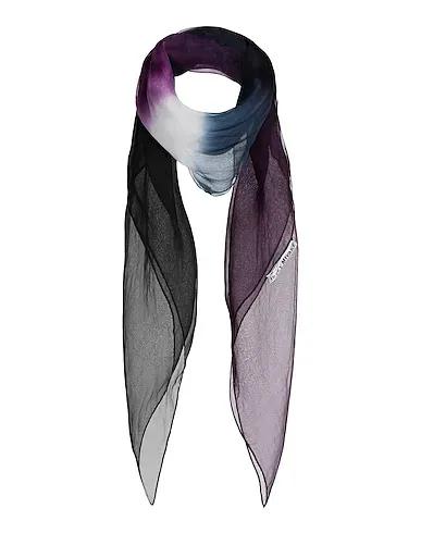 Deep purple Chiffon Scarves and foulards