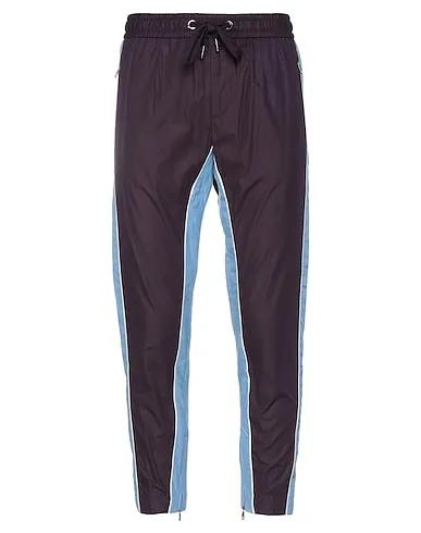 Deep purple Grosgrain Casual pants