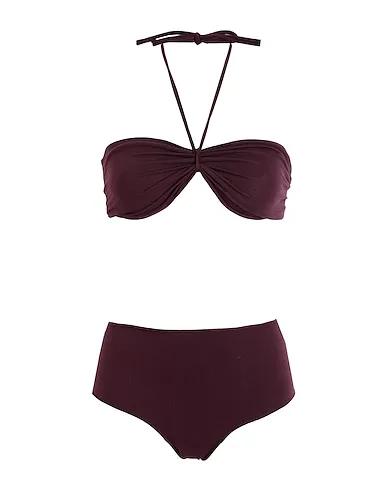 Deep purple Jersey Bikini