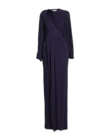 Deep purple Jersey Long dress