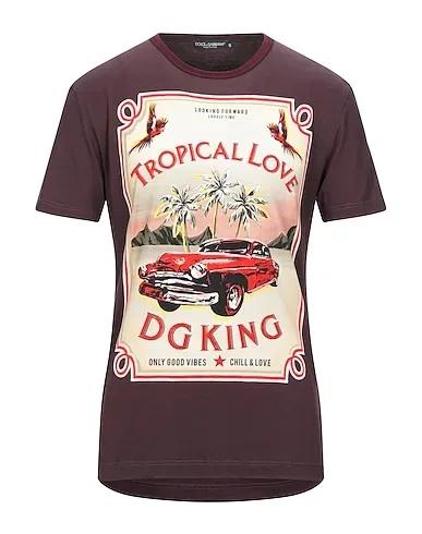 Deep purple Jersey T-shirt