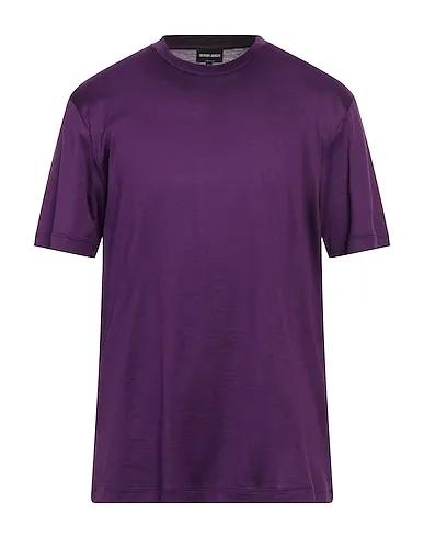 Deep purple Jersey T-shirt
