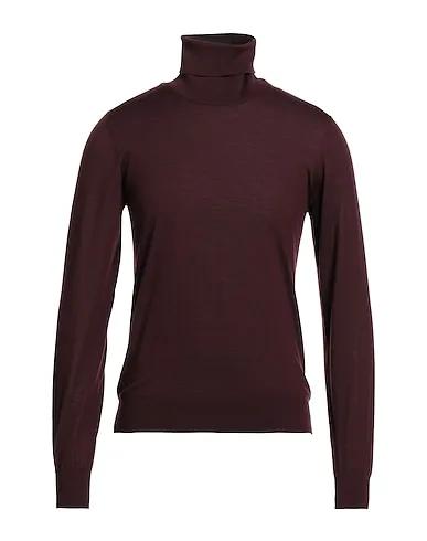 Deep purple Knitted Cashmere blend