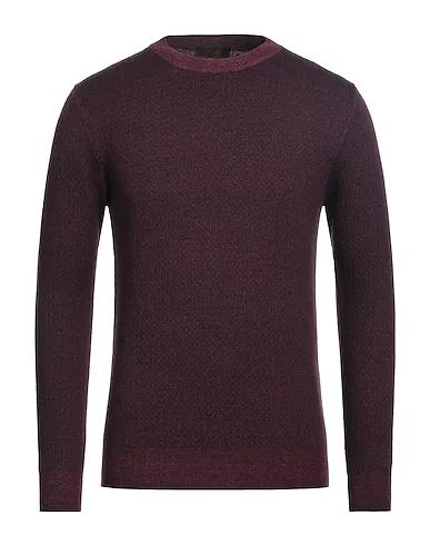 Deep purple Knitted Sweater