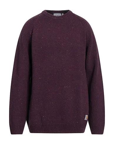 Deep purple Knitted Sweater