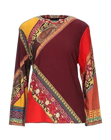 Deep purple Knitted Sweater