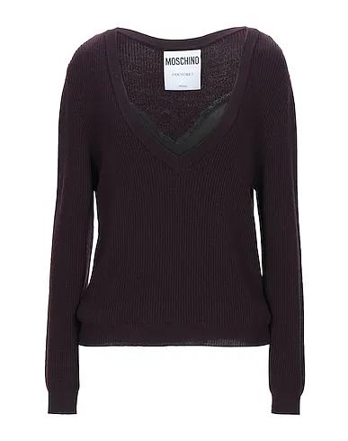Deep purple Knitted Sweater