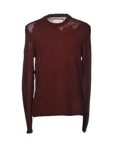 Deep purple Knitted Sweater