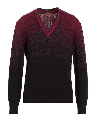 Deep purple Knitted Sweater