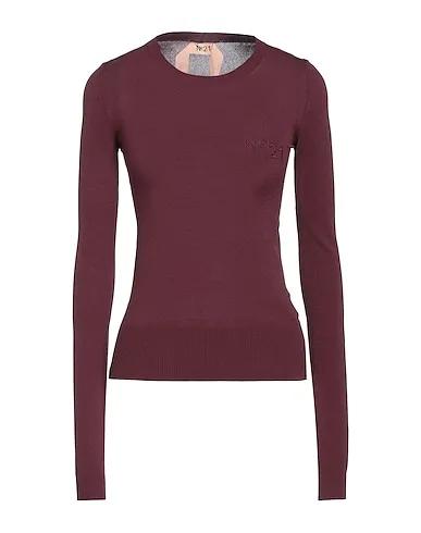 Deep purple Knitted Sweater