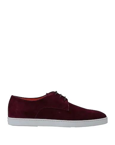 Deep purple Leather Sneakers