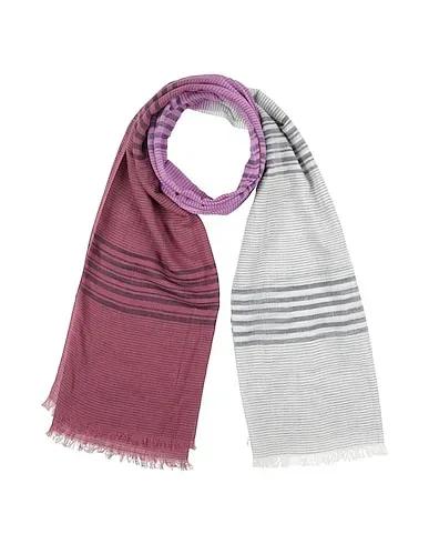 Deep purple Plain weave Scarves and foulards