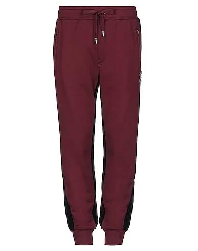 Deep purple Sweatshirt Casual pants