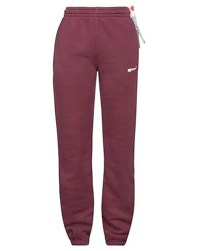 Deep purple Sweatshirt Casual pants
