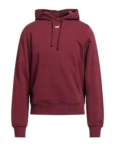 Deep purple Sweatshirt Hooded sweatshirt