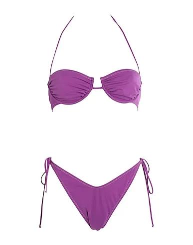 Deep purple Synthetic fabric Bikini PENNY