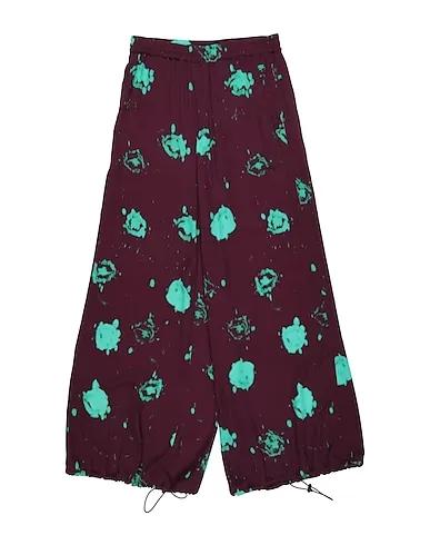 Deep purple Techno fabric Casual pants