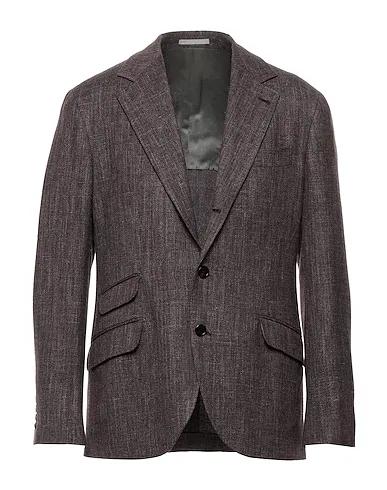 Deep purple Tweed Blazer