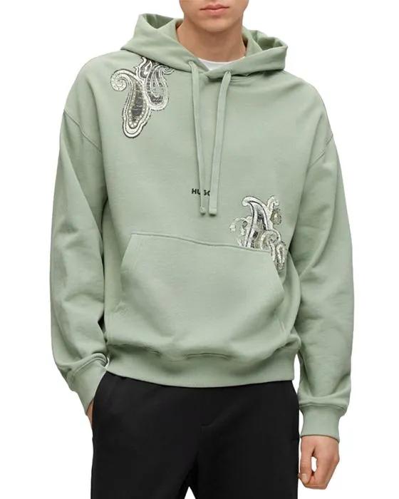 Diore Oversized Graphic Hoodie