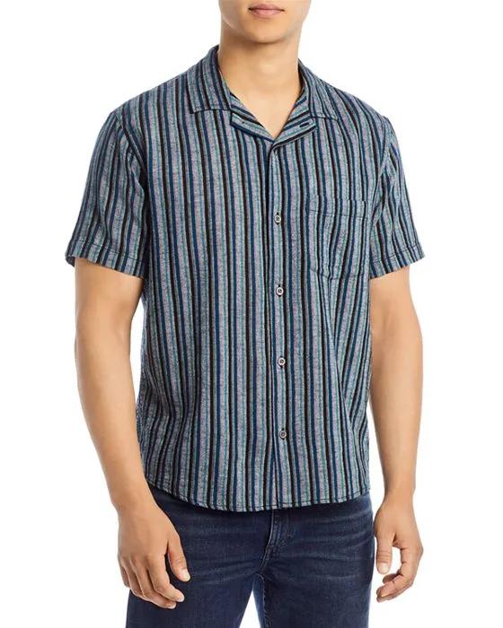 Disco Stripe Short Sleeve Shirt