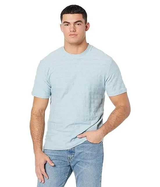 Dobby Stripe Short Sleeve T-Shirt