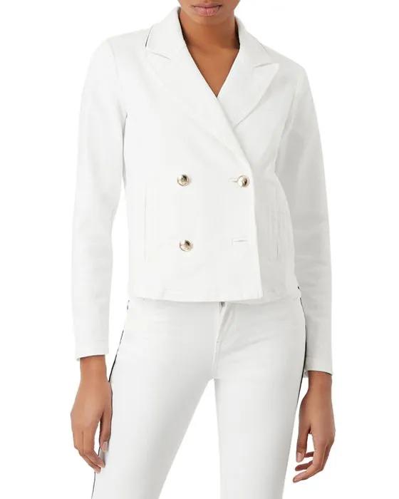 Double Breasted Denim Jacket