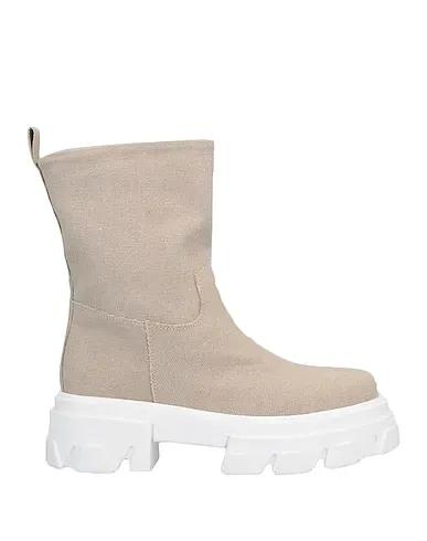 Dove grey Canvas Ankle boot